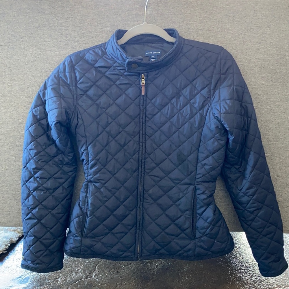 Navy blue Ralph Lauren big kid’s jacket